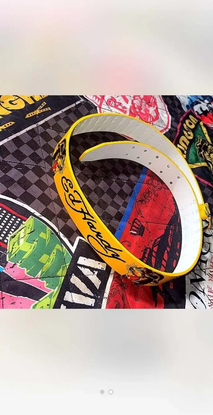 Ed Hardy 34 yellow